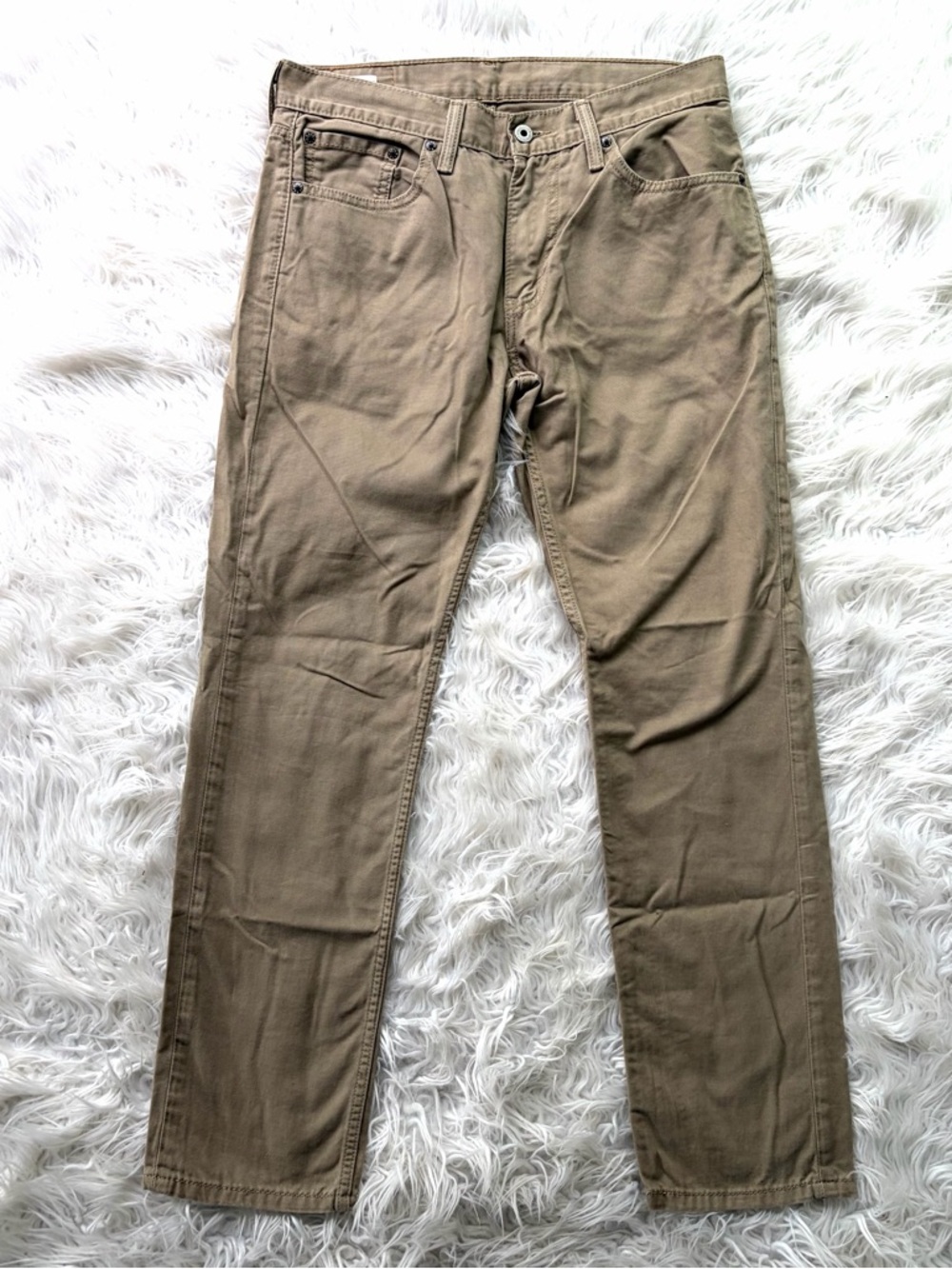 Levi's 511 Slim Straight Pants in Khaki 32x30